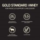optimum nutrition (ON) gold standard 100% whey protein powder- 454 g 